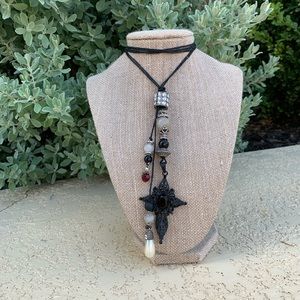Handmade cross necklace